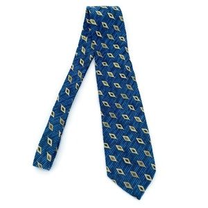 Missoni Cravatte Blue Silk Blend Neck Tie